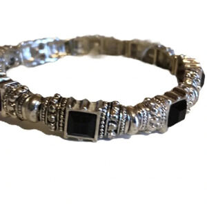 BRACELET NEW WOMENS STRETCH COSTUME JEWELRY SIMMER CASUAL WEDDING ONE SIZE